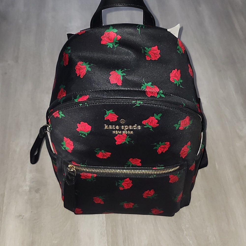 Kate Spade New York Chelsea Rose Toss Printed Backpack